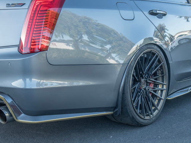 2016-2019 CADILLAC CTS-V V3 MUD FLAPS SPLASH GUARDS PAIR